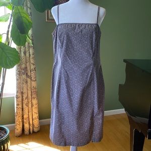 Vintage Gap floral dress with removable straps sz 14